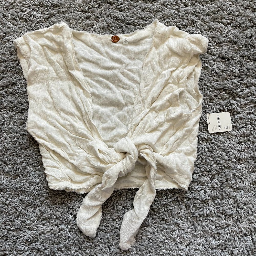 Free People Tie Top